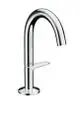 AXOR-HG-Waschtischmischer-Select-140-Axor-Onemit-Push-Open-Ablaufgarnitur-chrom-48010000 gallery number 1